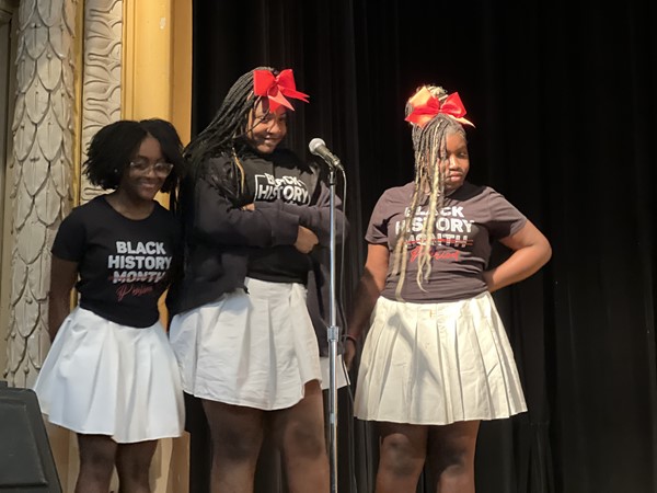 DLEACS Choir at Black History Month